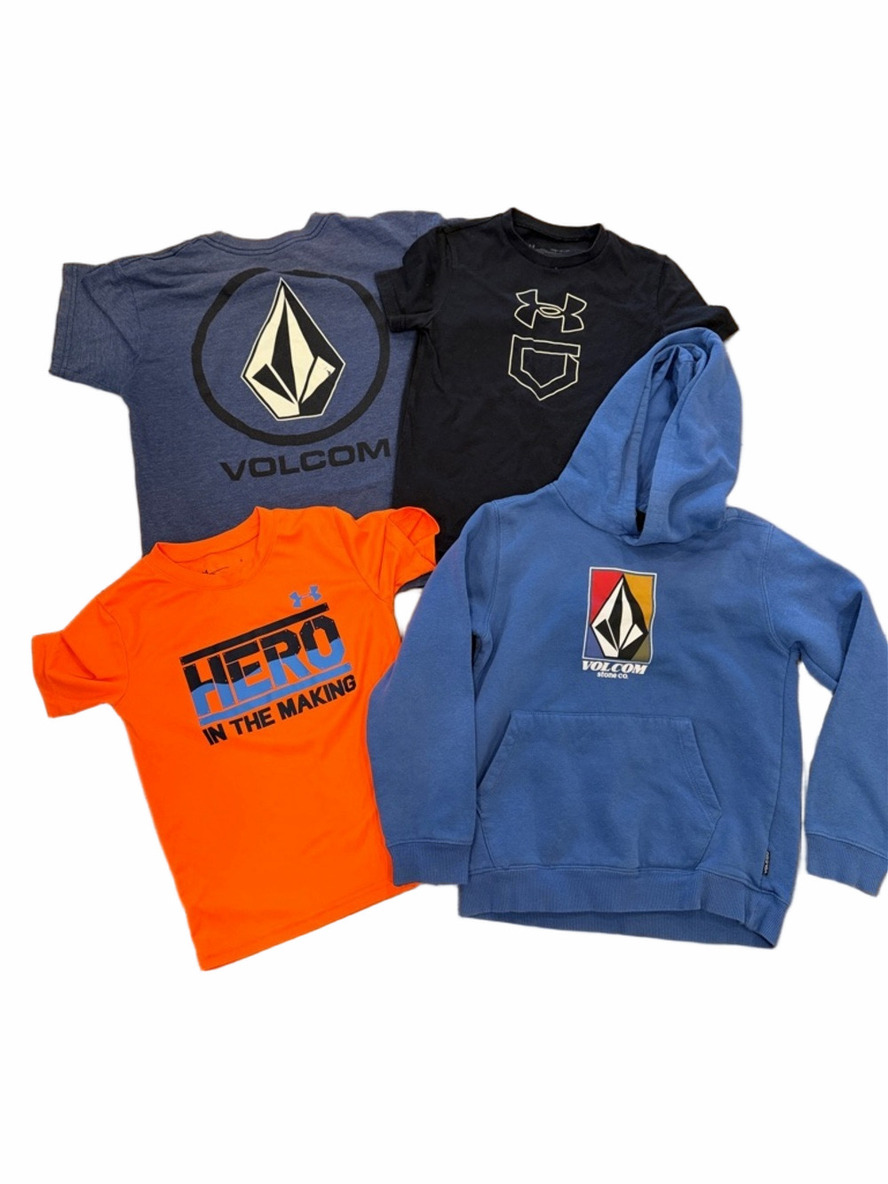 Bundle of Boys Volcom & Under Armour Size 6-8